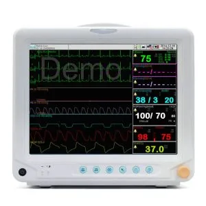 12 inch lcd ETCO2 SPO2 PR ECG multi parmeter patient monitor (1)