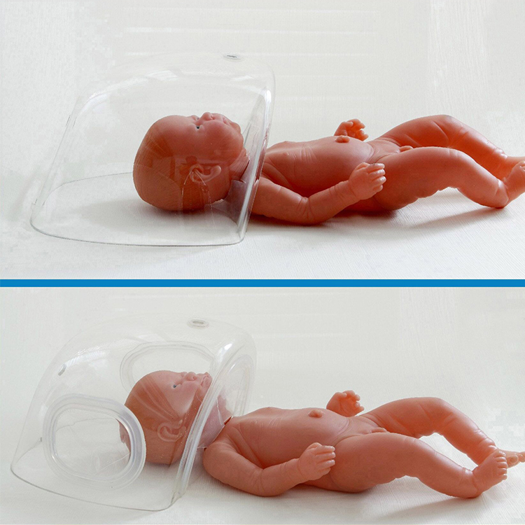 Medical infant neonatal CPAP oxygen hood for new born (6)